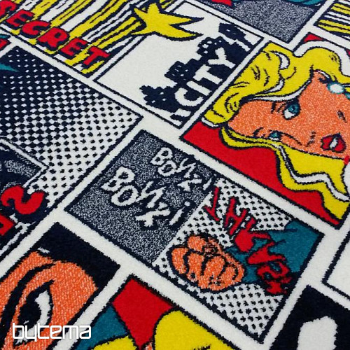 Designový koberec KOMIKS