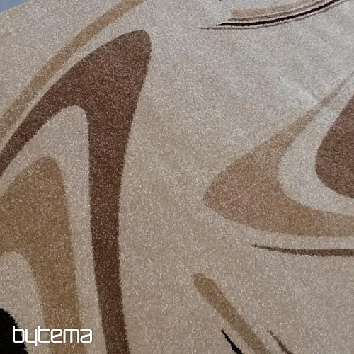 Oválný koberec COFFEE krém