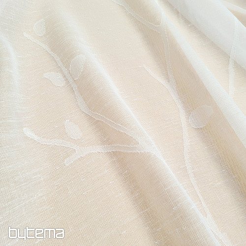 Luxusní záclona GERSTER 11769/295/0001 bílá