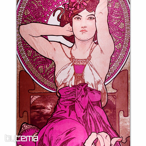 Deka ALFONS MUCHA s certifikátem