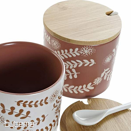 Cukřenka COUNTRY 9.5x9.5x9.5cm bíla