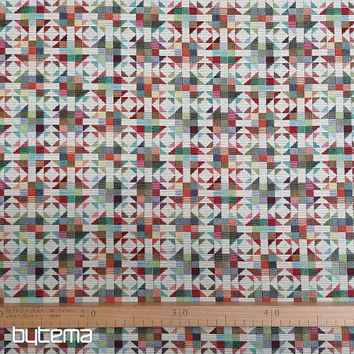 Gobelínová látka KALEIDOSKOP