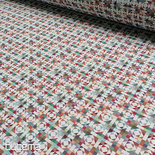 Gobelínová látka KALEIDOSKOP