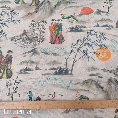 Dekorační látka SUZUKA