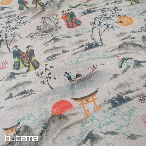 Dekorační látka SUZUKA