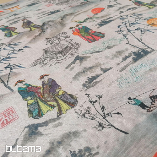 Dekorační látka SUZUKA