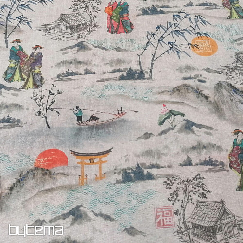 Dekorační látka SUZUKA