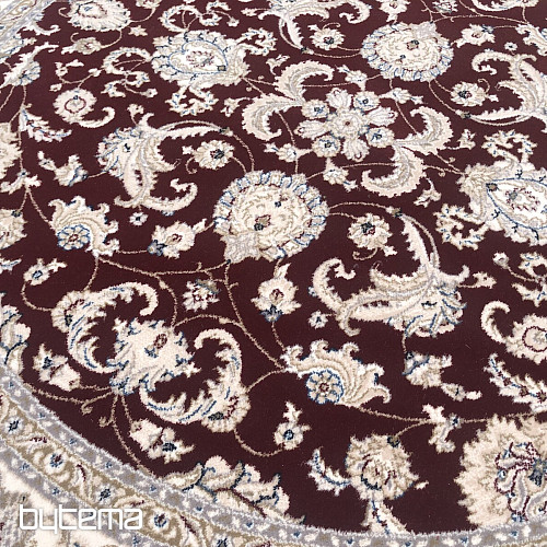 Vlněný kulatý klasický koberec ORIENT DIAMOND 7253/104