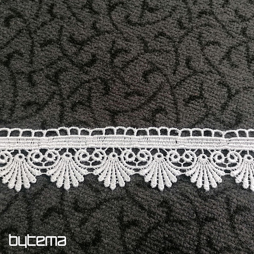 Krajka 5541/01- 4 cm bílá