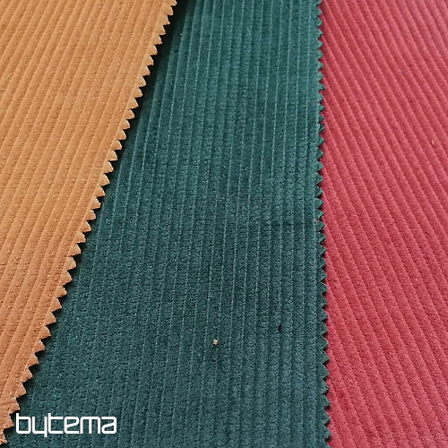 Bavlněná látka Manšestr - camel