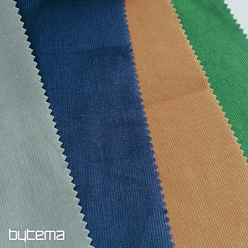 Bavlněná látka Manšestr tenký - camel