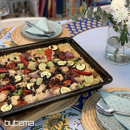 Ubrus a kruh SLUNEČNICE