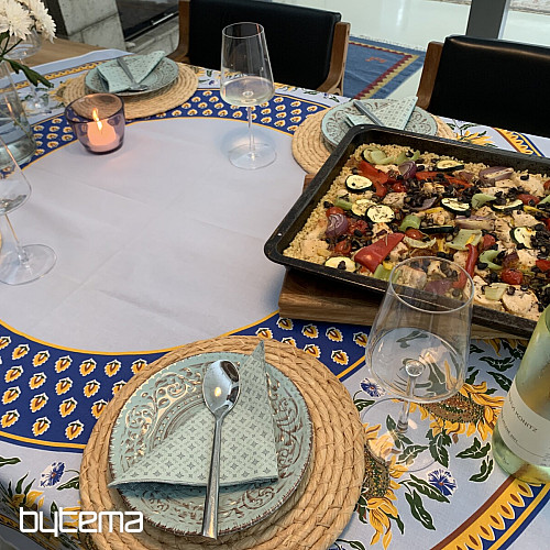 Ubrus a kruh SLUNEČNICE