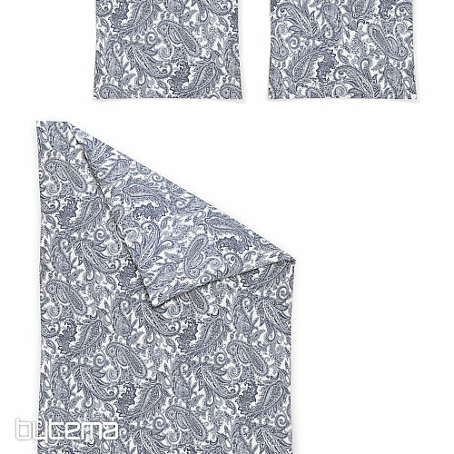 IRISETTE luxusní saténové povlečení FLORENZ 8447-20 BLAU