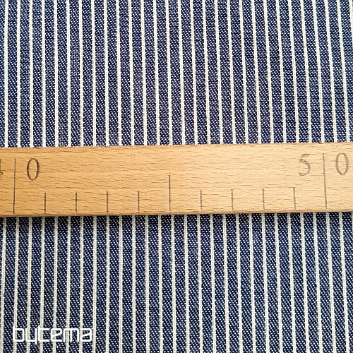 Dekor. látka  NÁMOŘNICKÝ MODRÝ PRUH