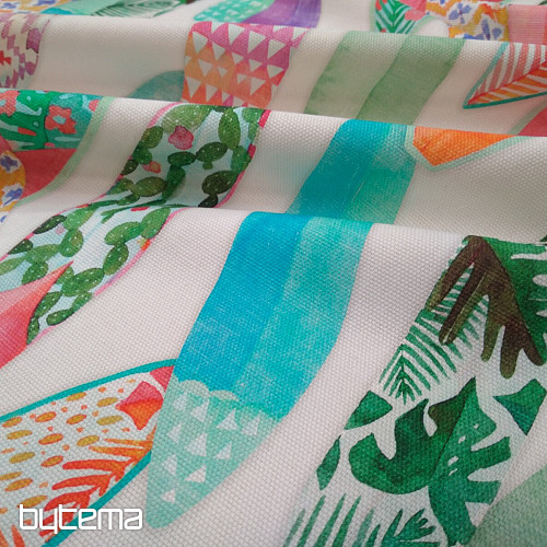 Dekorační látka SURF TYRKYS