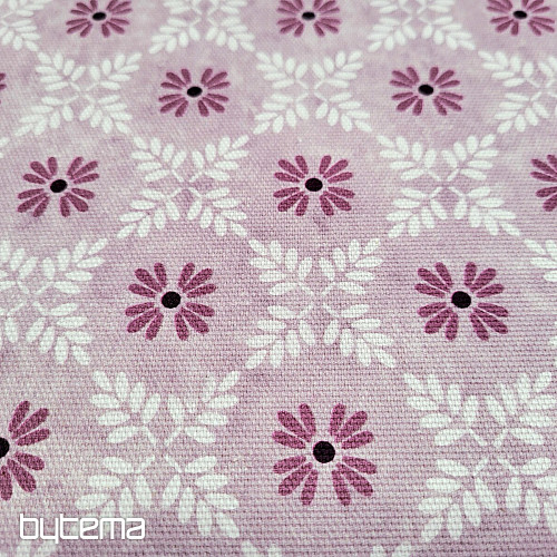 Dekorační látka MAUVE FIALOVÁ