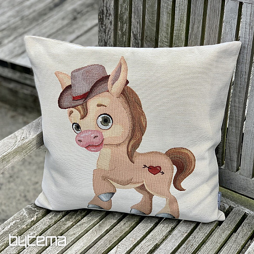 Gobelínový povlak na polštář KONÍK