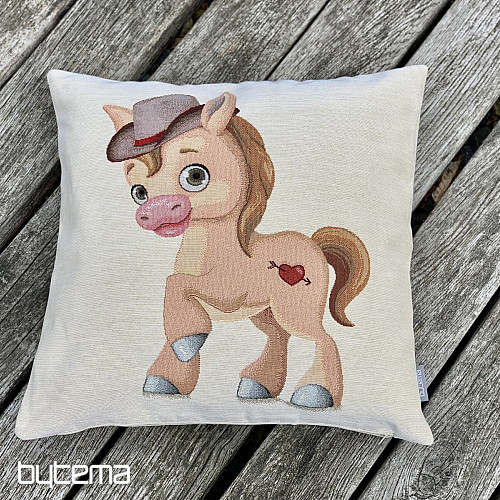 Gobelínový povlak na polštář KONÍK