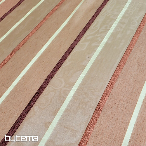 Dekorační látka s pruhy