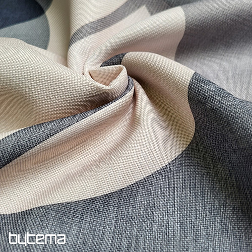 Dekorační látka OXFORD KRUHY