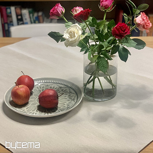 Gobelínový ubrus a šál NATUR