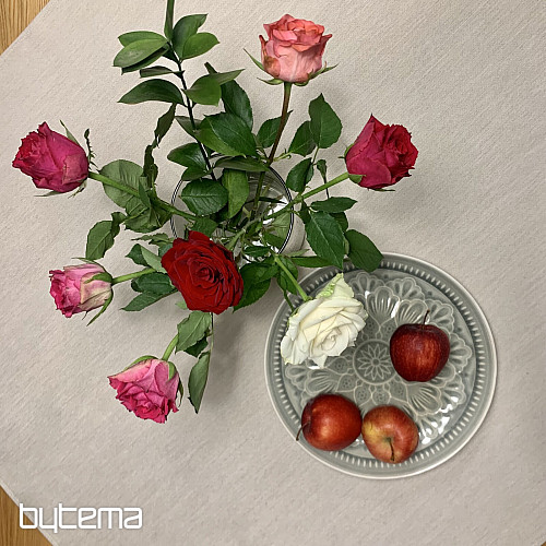 Gobelínový ubrus a šál NATUR