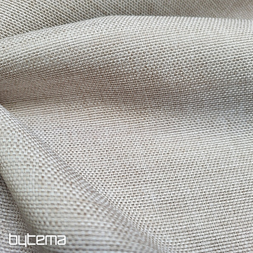 Designová dekorační látka GERSTER DIM OUT 77005/840 ŠEDO BÉŽOVÁ