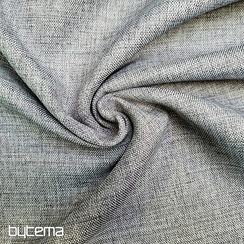 Designová dekorační látka GERSTER DIM OUT 77005/810 ANTRACIT
