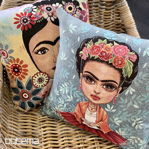 Gobelínový povlak na polštář FRIDA s kočkou