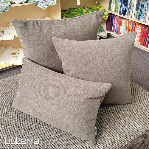 Dekorační povlak na polštář DERBY ANTRACIT