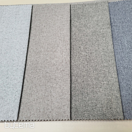 Designová dekorační látka GERSTER BLACKOUT 77047/870 SV. ŠEDÁ