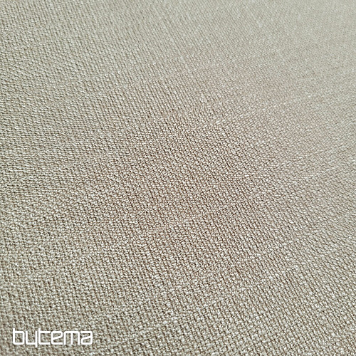 Jednobarevná designová dekorační látka GERSTER 7650 SV. BÉŽOVÁ 23