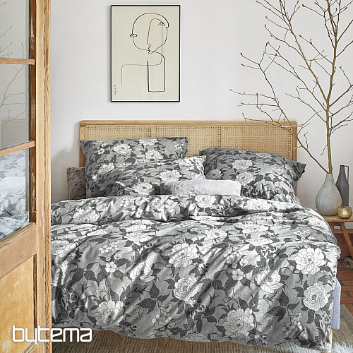 Luxusní flanelové povlečení IRISETTE KOALA 8531-11 šedá
