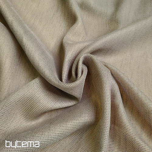 Luxusní záclona GERSTER 11790/40  TM. BÉŽOVÁ