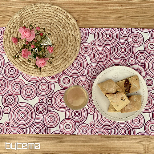 Šála MANDALA ECO lila