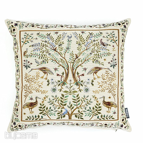 Gobelínový povlak na polštář WILLIAM MORRIS béžový