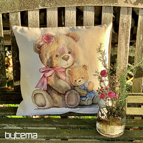 Gobelínový povlak na polštář MEDVĚDÍ SLEČNA