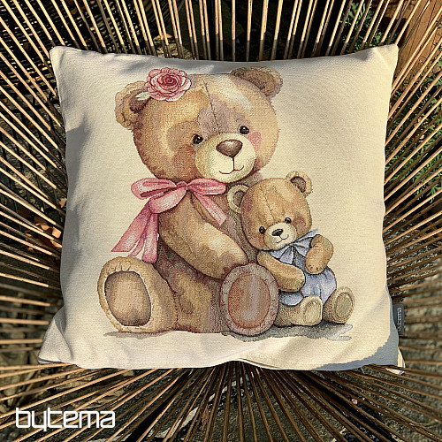 Gobelínový povlak na polštář MEDVĚDÍ SLEČNA