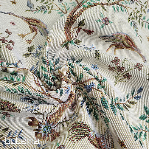 Gobelínová látka WILLIAM MORRIS béžový