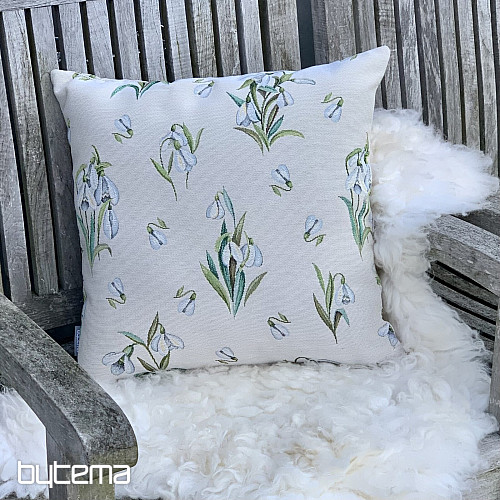 Gobelínový povlak na polštář SNOWDROPS