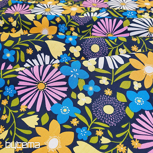 Bavlněná látka KOPRETINY