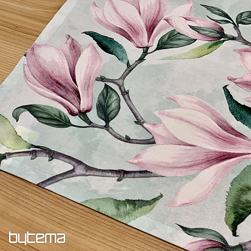 Dekorační šál MAGNOLIE zelená