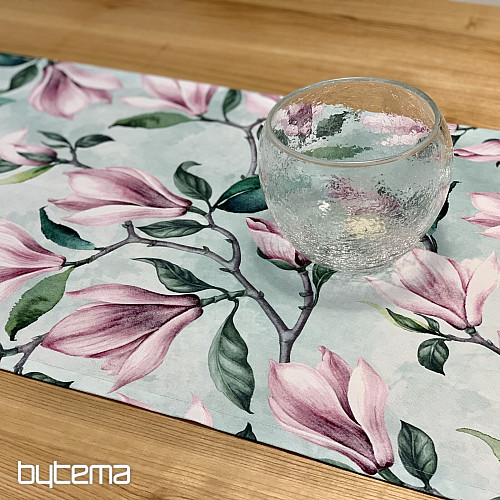 Dekorační šál MAGNOLIE zelená