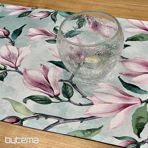 Dekorační šál MAGNOLIE zelená