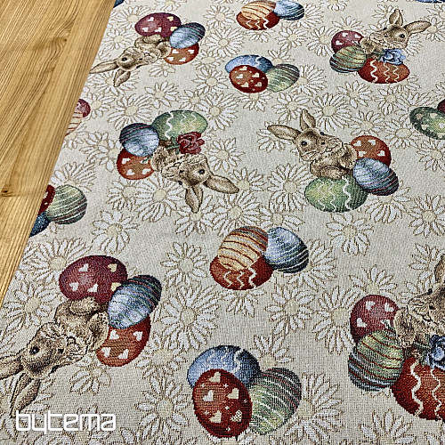 Velikonoční ubrus a šál MARGA