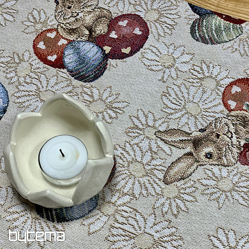 Velikonoční ubrus a šál MARGA