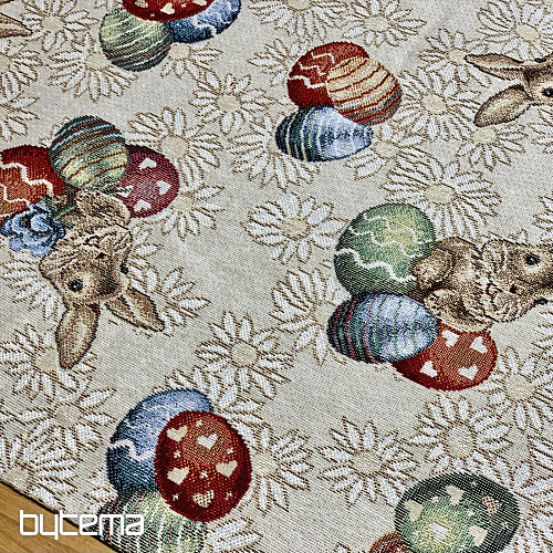 Velikonoční ubrus a šál MARGA