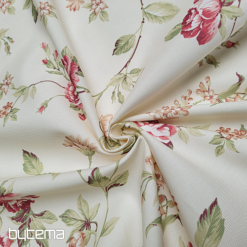 Dekorační látka CAÉSAR MALÝ KVĚT