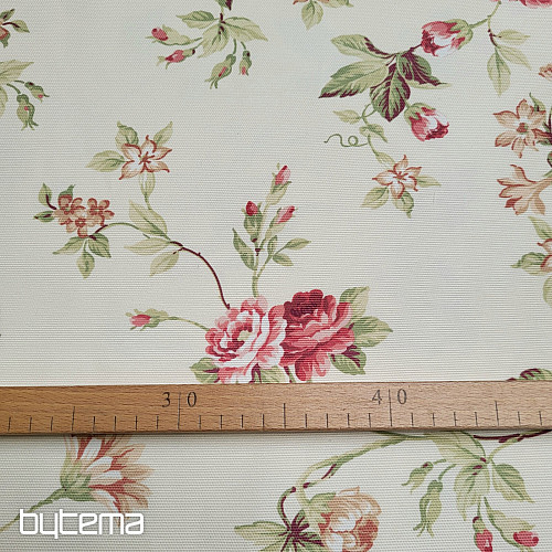 Dekorační látka CAÉSAR MALÝ KVĚT